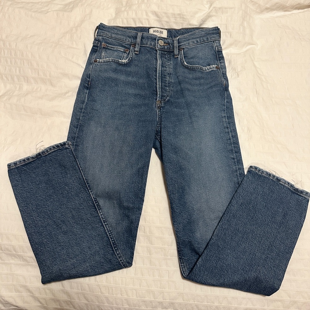 AGOLDE Riley Crop Jeans